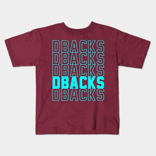 D Backs Kids T-Shirt